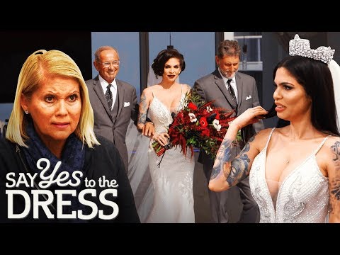 Cami Li Rocks a Fitted White Dress on Her Big Day! | Say Yes To The Dress