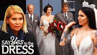 Cami Li Rocks a Fitted White Dress on Her Big Day! | Say Yes To The Dress