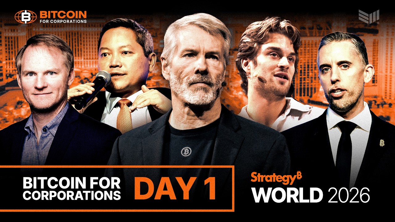 LIVE: Bitcoin for Corporations - Day 1 | Strategy World 2026