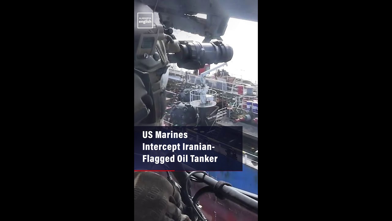 Video | US Marines Intercept Iranian-Flagged Oil Tanker