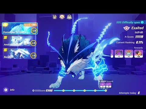 [Exalted MA] 111119 pts | Andrius SSS(47440), Benares(31786), Heimdall(31893) - HI3 SEA