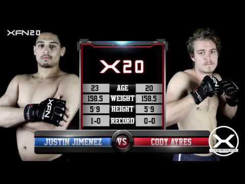 XFN 20: Justin Jimenez vs Cody Ayres