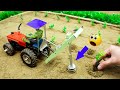 DIY Tractor Mini Plough Machine Science Project Diy Agricultural Machinery Jenny Mini Creative