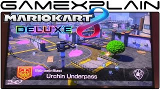 Mario Kart 8 - Bob-Omb Blast on Urchin Underpass Gameplay (Off Camera)
