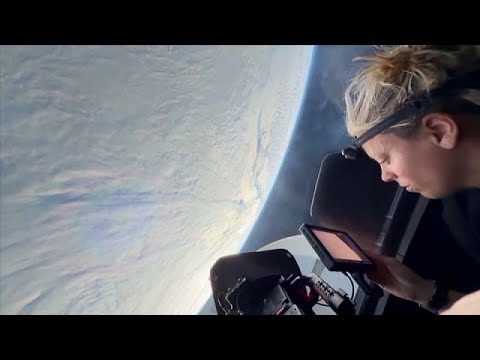 Video Thumbnail: All-civilian crew orbits Earth from pole to pole in SpaceX mission