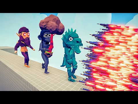 GODZILLA + KING KONG + BEAST TITAN vs EVERY GOD - Totally Accurate Battle Simulator TABS