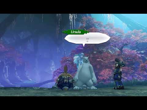 Xenoblade Chronicles 2 Heart-to-Heart 81 - Not Quite Comfortable Yet (Ursula with Normal Rex)