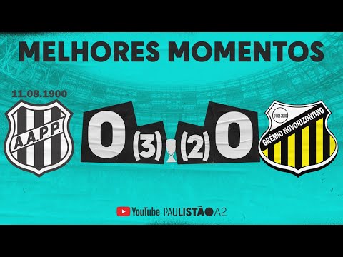 PONTE PRETA 0 (3)X(2) 0 NOVORIZONTINO | MELHORES MOMENTOS | FINAL | PAULISTÃO A2 2023