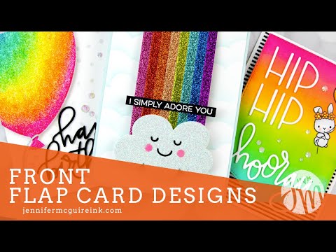 Front Flap Card Designs