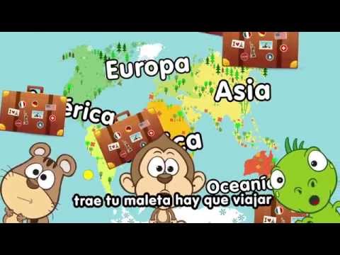 Canción de los continentes - Canciones Infantiles - Doremila
