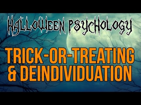 Trick-or-Treating & "Deindividuation" (Halloween Psychology)