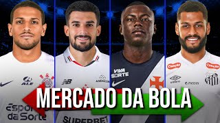 +14 TRANSFERÊNCIAS E ESPECULAÇÕES DO MERCADO DA BOLA 2026 DO FUTEBOL BRASILEIRO E EUROPEU