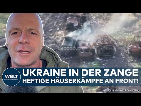 PUTINS KRIEG: Drama an Front! Ukraine in der Klemme! Häuserkämpfe in Pokrowsk - Russland rückt vor