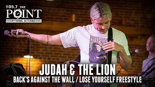 Judah & the Lion - Back's Against The Wall / Lose Yourself freestyle in St. Louis