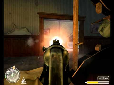 "Call of Duty 1: United Offensive", full walkthrough on Veteran, Part 4 - U.S. Campaign: Noville