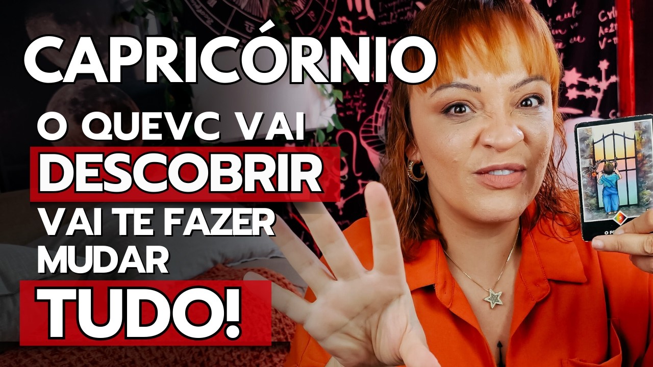 CAPRICÓRNIO INSANO! TEM ATÉ DATA MARCADA! O QUE VOCÊ VAI DESCOBRIR VAI TE FAZER MUDAR TUDO!