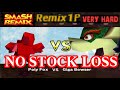 Smash Remix Classic Mode Remix 1P Gameplay With Polygon Fox VERY HARD No Stock Loss