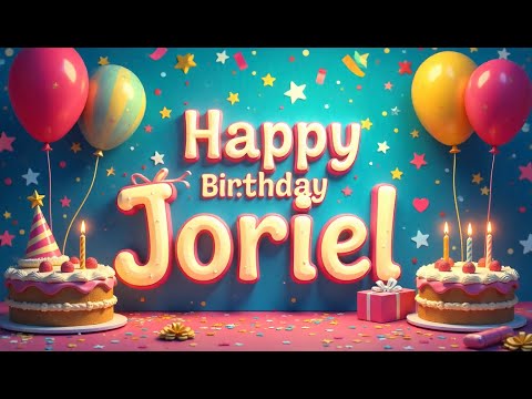 Happy Birthday Joriel! 🎉🎂 A Special Unique Birthday Song Made Just For You! #birthdaysongwithnames