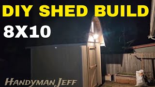 8x10 Shed Build Final Product || Part 6
