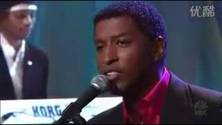 Babyface - Sorry for the stupid things (Live @ Jay Leno)