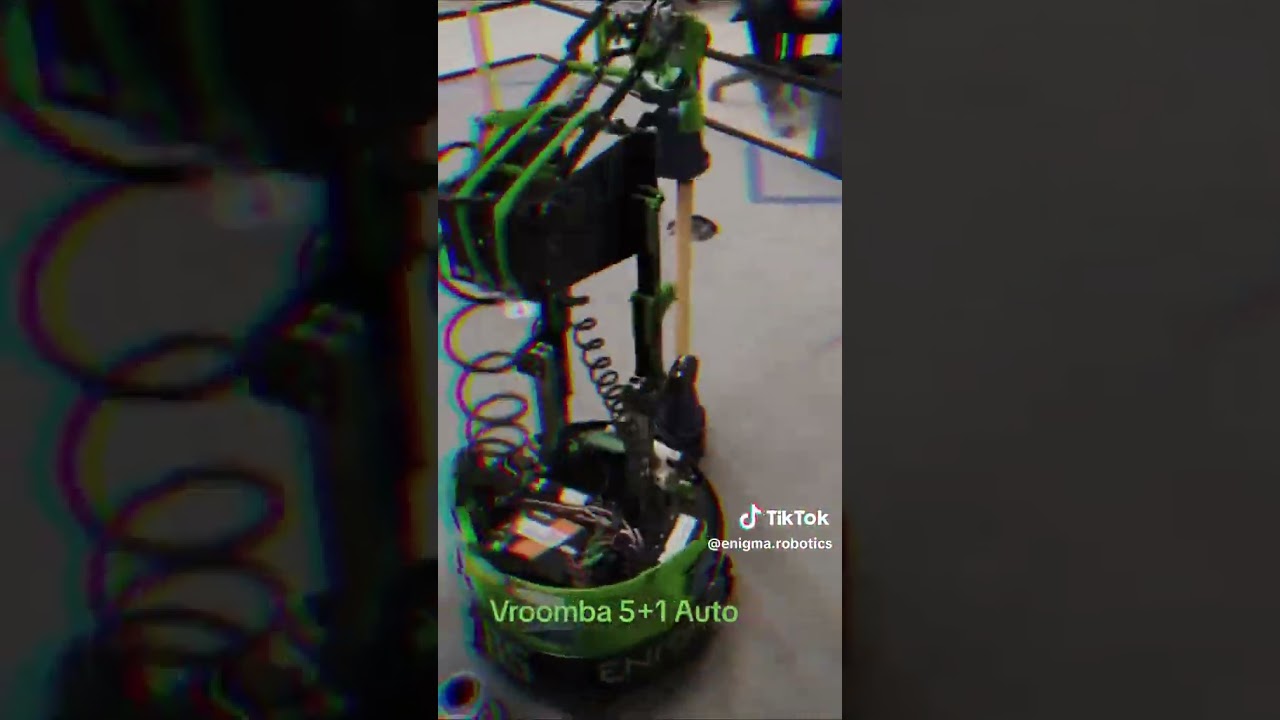 FTC Power Play ENIGMA 16265 Vroomba in a 1+5 Autonomous #robotics #firsttechchallenge