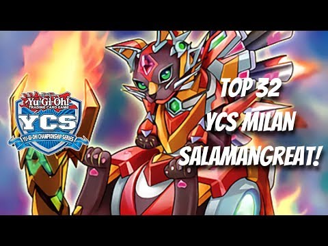 Yu-Gi-Oh! Top 32 YCS Milan Salamangreat Deck Profile! Saverio Mazza