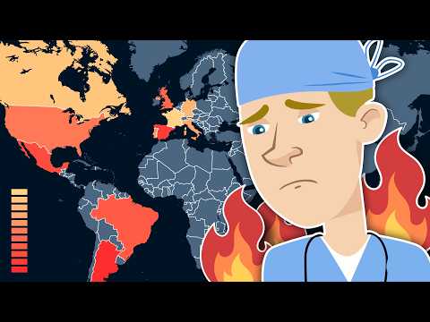 Doctor Burnout by Country 🌎🔥 Where is It Worst For Doctors?