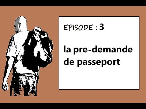 la pre demande du passeport