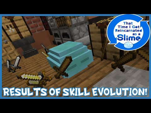 The True Gingershadow - RESULTS OF SKILL EVOLUTION! Minecraft That Time I Got Reincarnated As A Slime Mod Episode 17