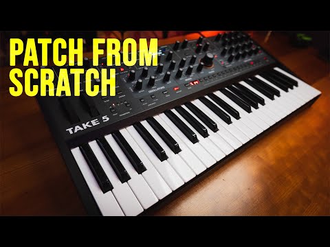 Take 5 Patch From Scratch Session - Fun with synthesis 😊