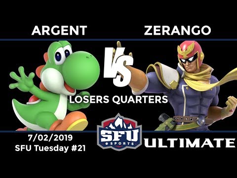 SFU Ultimate #21: LR6 - Argent (Yoshi) vs GB|Zerango (Captain Falcon)