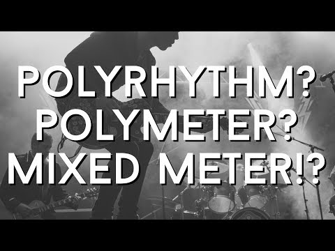Polyrhythm, Polymeter, Mixed Meter What's the difference? - the MORNING MINUTE