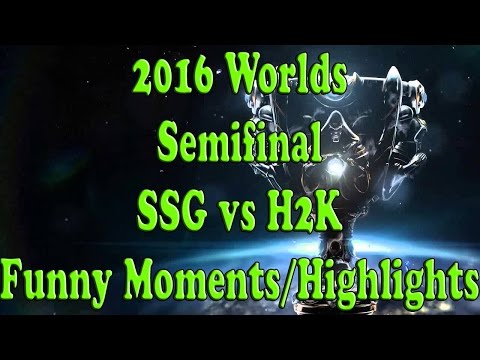2016 LoL Worlds Semifinals - Samsung Galaxy vs. H2k-Gaming - Funny Moments and Highlights