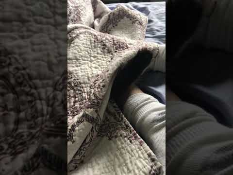 Husband & cat sleeping under the blankets 🤣🤣🤣