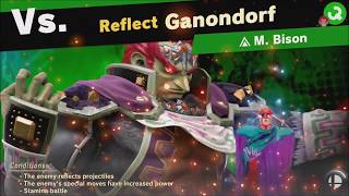 Super Smash Bros Ultimate : vs Reflect Ganondorf (Unlocks: M. Bison) World of Light - Adventure Mode