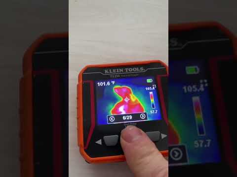Klein tools TI 250 thermal Imager camera review