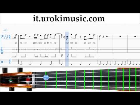 Corso di Violoncello J-Ax & Fedez ft. Alessandra Amoroso - Piccole cose Tablature Tab Parte#2 um