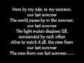 Lostprophets - Last Summer (Lyrics) 