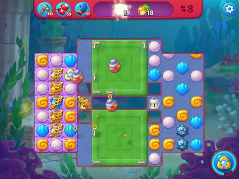 Fishdom Hard level 6967 no boosters フィッシュダム ハード [Friend's]