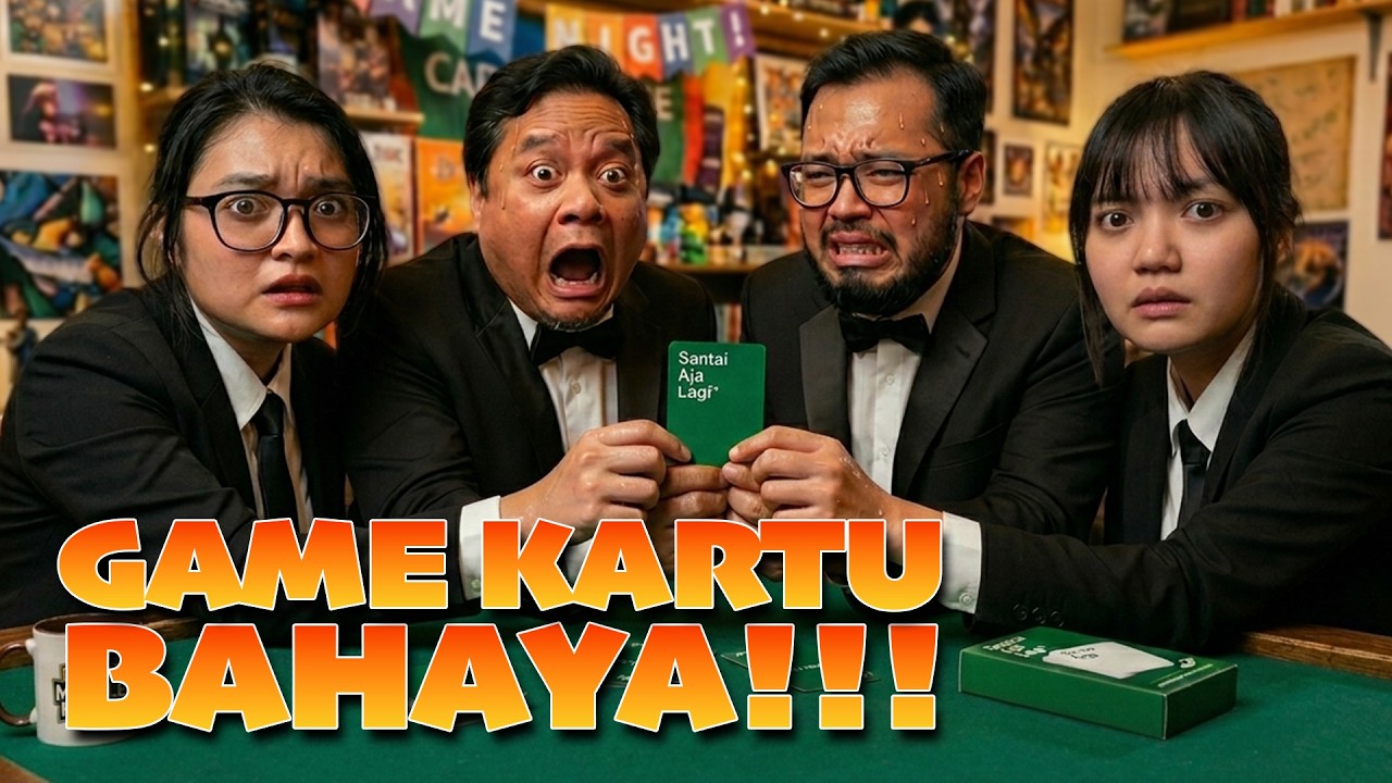 KAMI MAIN GAME KARTU TERNGAKAK🤣‼️(Juga Menegangkan‼️😆)