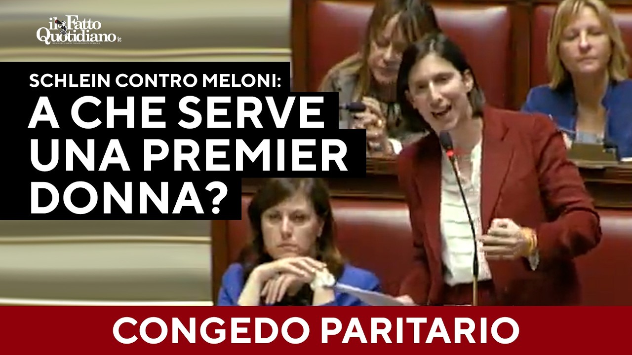 Schlein VS Meloni: "Ipocriti, a che serve una premier donna se non fa niente per le donne?"