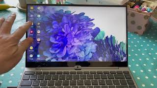 DeX demo via Galaxy S20 FE