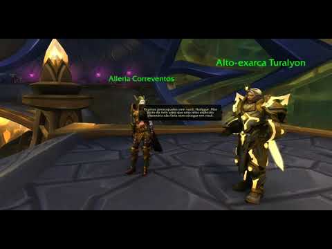World of Warcraft - Diálogo entre Turalyon, Hadggar e Alleria [PT-BR]