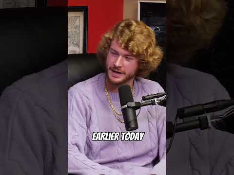 Shocking DMT in a pen? Crazy legend 😎 #yunggravy  #theovon #legend #funny #dmt #podcast