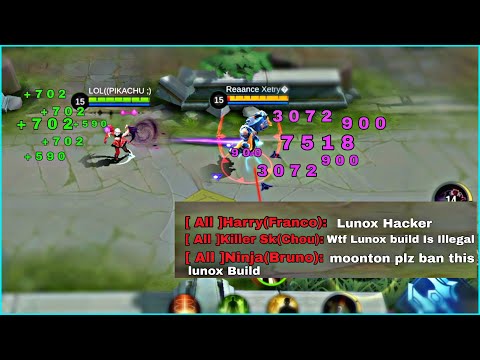 Lunox Best Build Crazy Damage | Top 1 Global Lunox Build | Mobile Legends