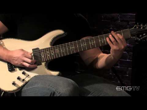 Luke Jaeger of Sleep Terror plays 8 string guitar, Bruxist on EMGtv