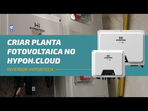 Como Criar Planta Fotovoltaica do Cliente no Hypon.Cloud