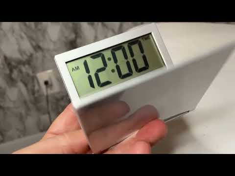 Betus Digital Travel Alarm Clock   Foldable Calendar Temperature Timer LCD Clock Review