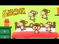 Five Little Monkeys Jumping On The Bed 5 Little Monkeys Story Song Nursery Rhymes By Luke Mary