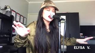SORRY NOT SORRY - Demi Lovato (cover by Elysa V. with my Own Origina Rap)